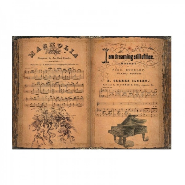 Rýžový papír A3 - Notový sešit