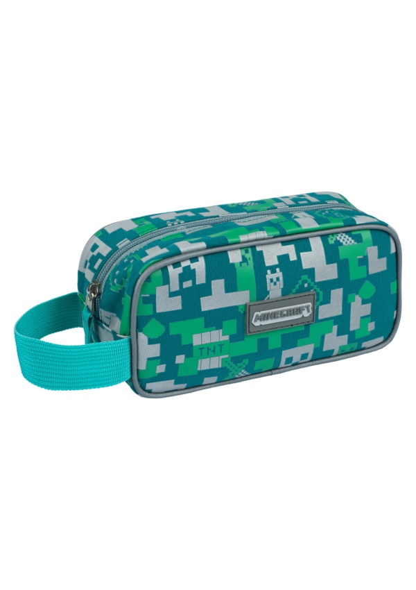 Levně MINECRAFT penál Silver Creeper