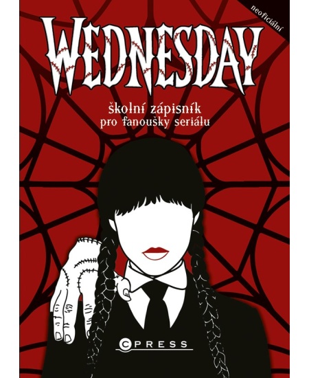 Levně Wednesday – školní zápisník pro fanoušky seriálu