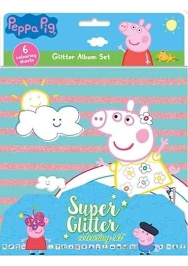 Prasátko Peppa - Třpytivé omalovánky