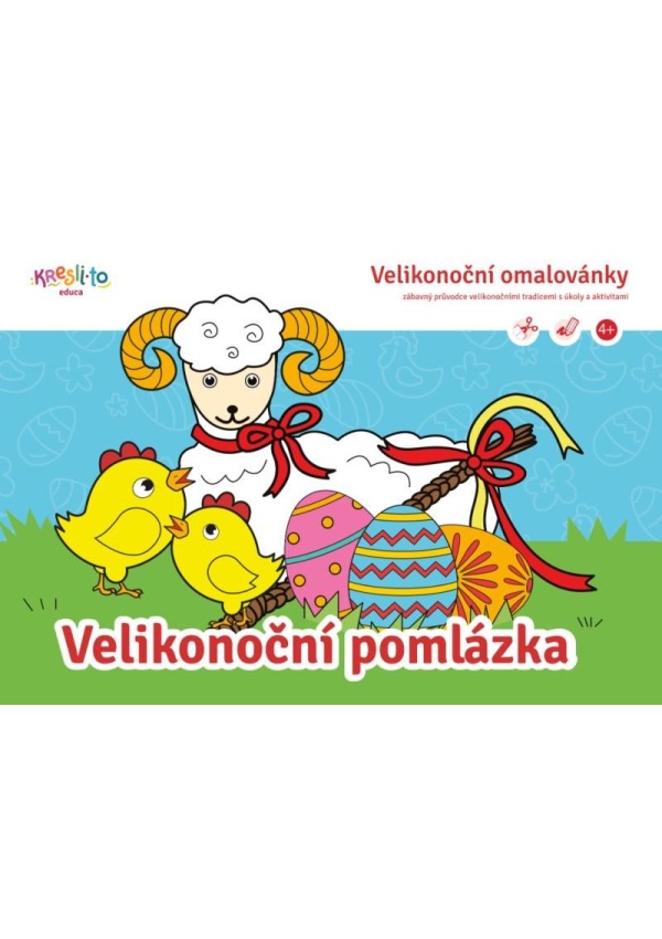 Velikonoční omalovánky / Velikonoční pomlázka