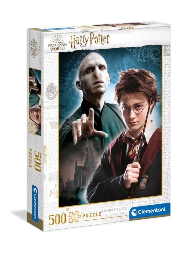 Levně Clementoni Puzzle - Harry Potter a Voldemort 500 dílků
