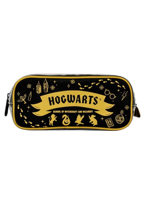 Levně Harry Potter Penál Bradavice - průhledný
