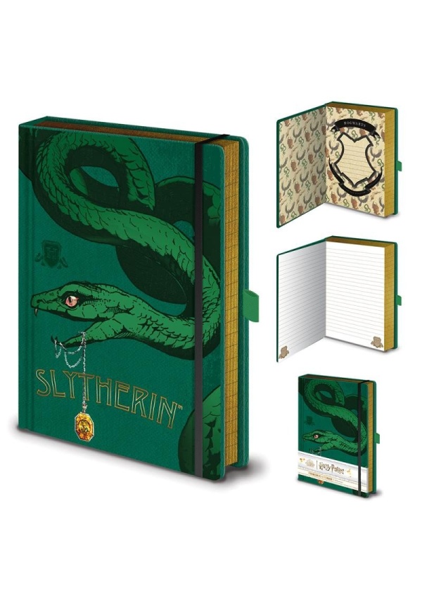Levně Harry Potter zápisník premium - Zmijozel