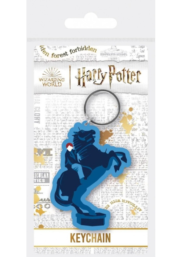 Levně Harry Potter Klíčenka gumová - Ron šachy