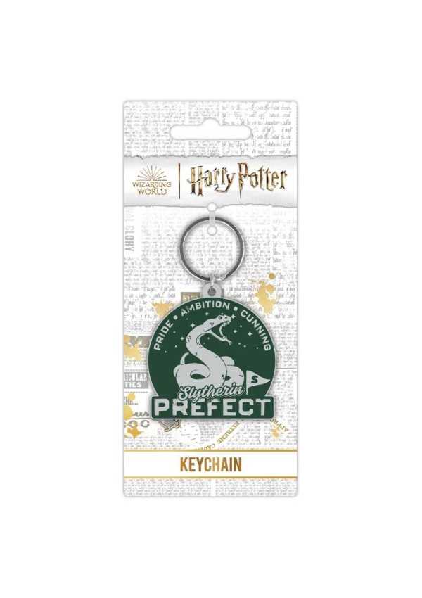 Levně Harry Potter Klíčenka gumová - Zmijozel