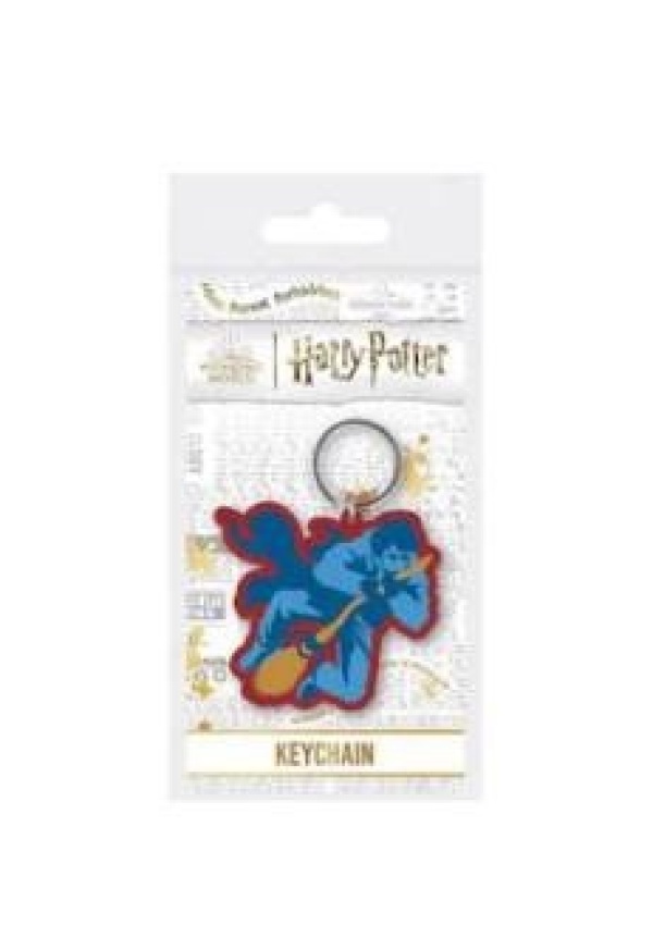Levně Harry Potter Klíčenka gumová - Koště