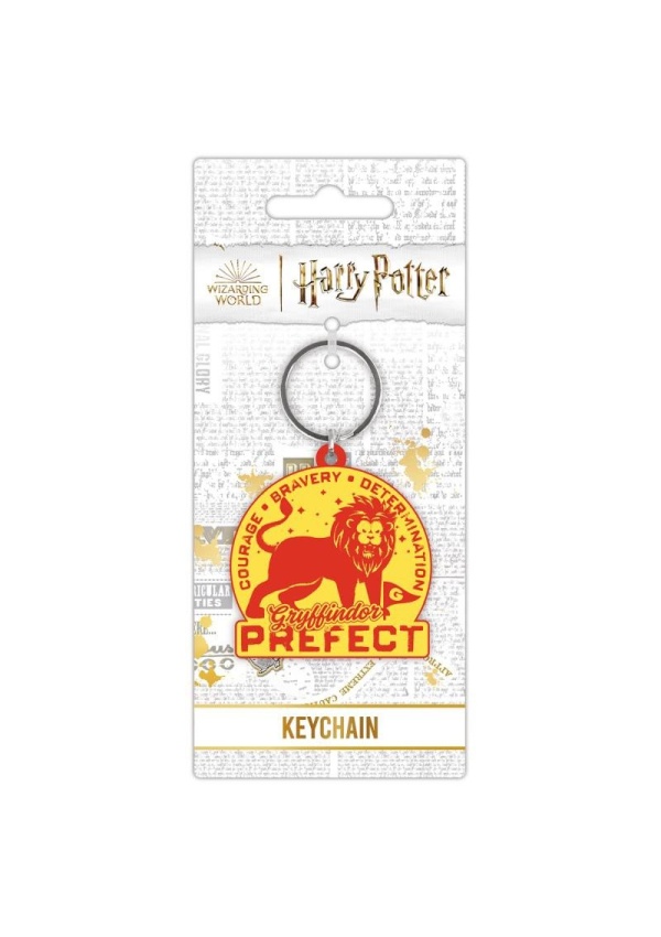 Levně Harry Potter Klíčenka gumová - Nebelvír