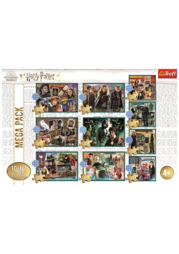 Puzzle Harry Potter MEGA PACK 10v1