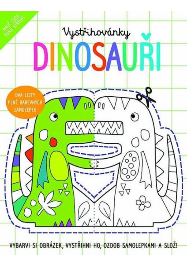 Levně Dinosauři - Vystřihovánky