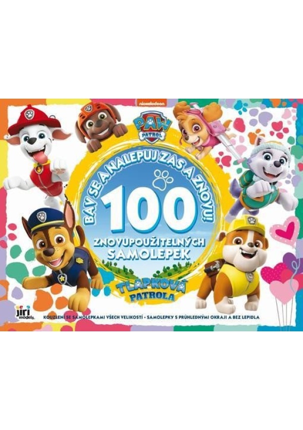 Tlapková patrola - Bav se a nalepuj zas a znovu!