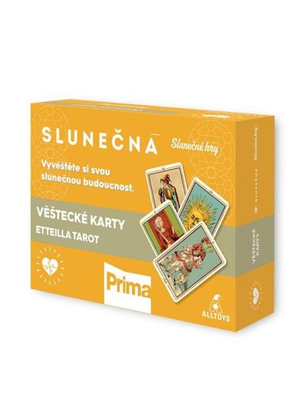 Slunečná: Luxusní věštecké karty