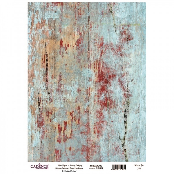 Rýžový papír A4 - Staré dřevo