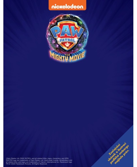 Tlapková patrola ve velkofilmu - Hádanky se samolepkami