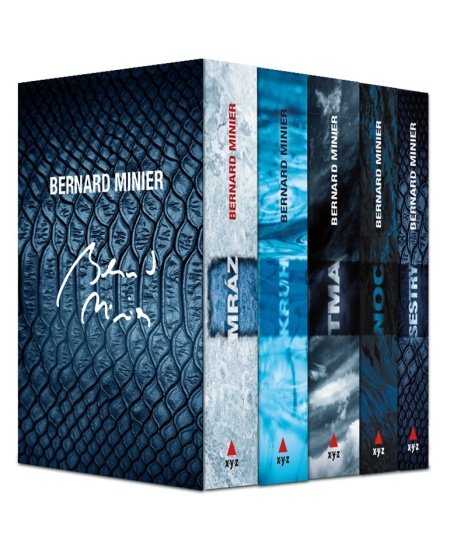 5 x Bernard Minier - box Mráz, Kruh, Tma, Noc, Sestry