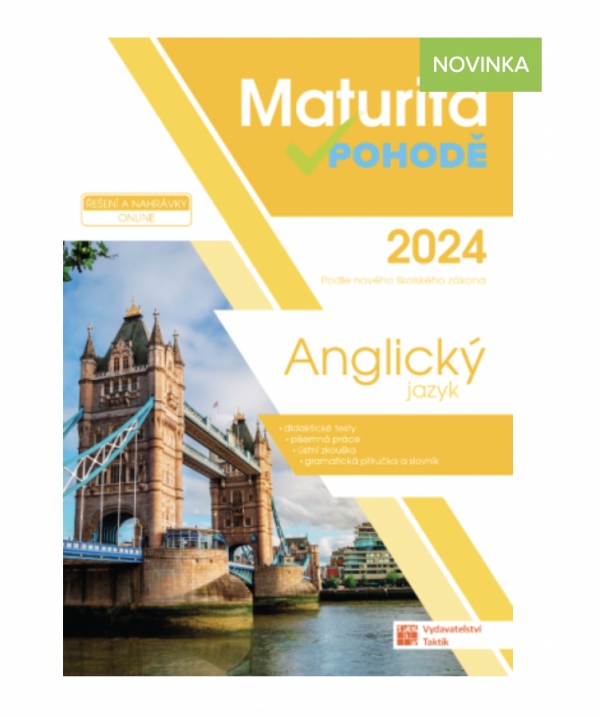 Maturita v pohodě - Anglický jazyk 2024