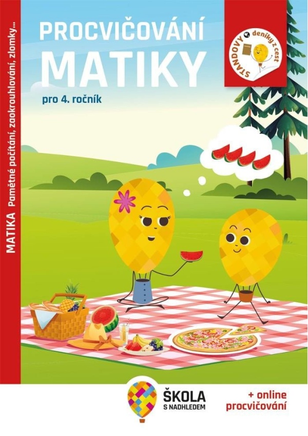 Procvičování matiky pro 4. ročník - Pamětné počítání, zaokrouhlování, zlomky… - Rozšiřující vzdělávací materiály