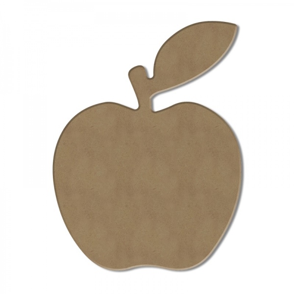 Dřevěný výřez - Jablko