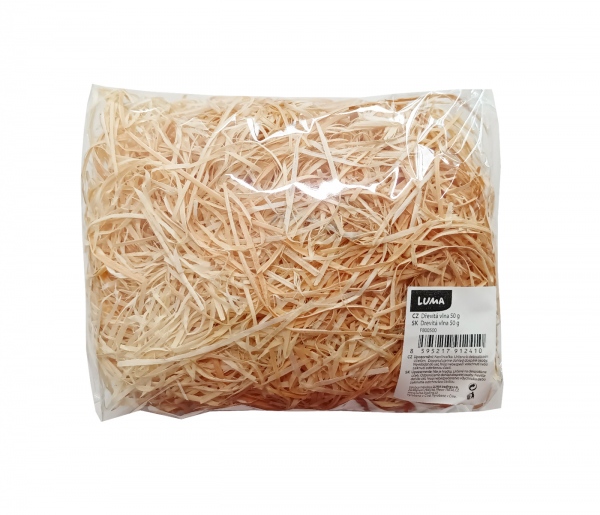 Dřevitá vlna 50g LUMA