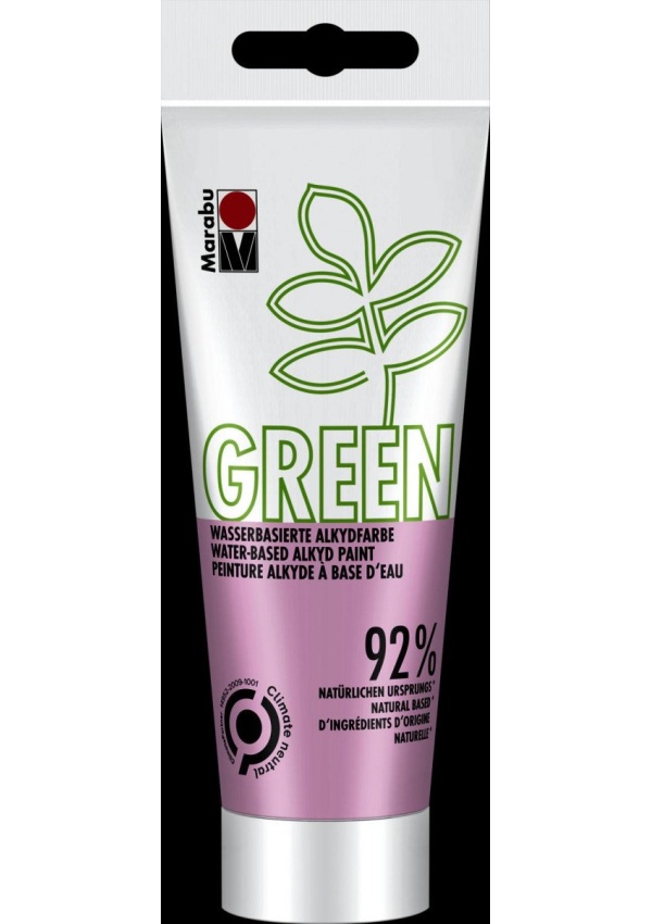 Marabu Green Alkydová barva - pastelová růžová 100 ml