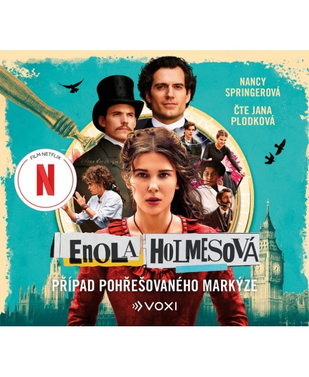 Levně Enola Holmesová - Případ pohřešovaného markýze (audiokniha)