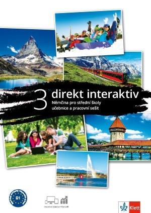 Direkt interaktiv 3 (B1) – učebnice s prac. sešitem + MP3/Videa ke stažení + žák. licence (18 měsíců)
