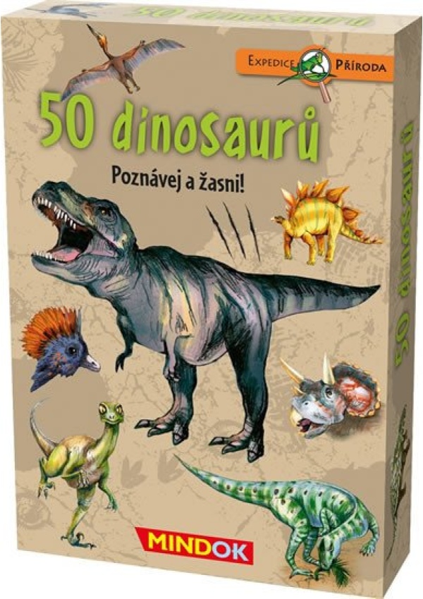 Levně Expedice příroda: 50 dinosaurů
