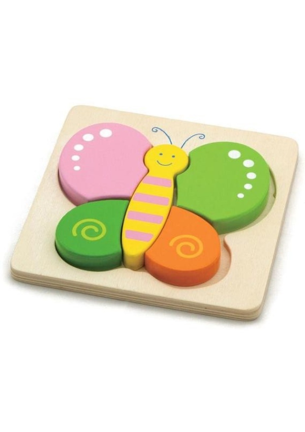 BABU Puzzle set - Motýl