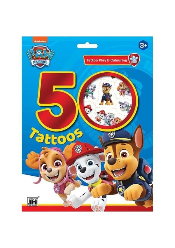 Tlapková patrola - Tetovací set 50+