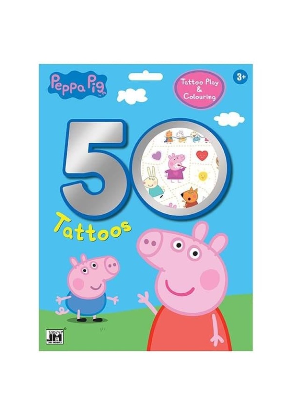 Prasátko Peppa - Tetovací set 50+