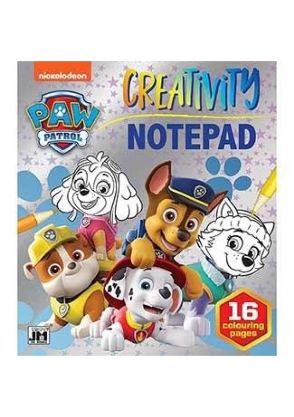 Tlapková patrola - Blok k vybarvení