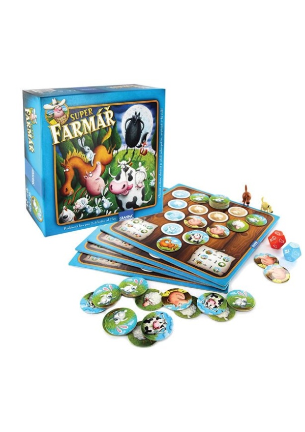 Superfarmář de luxe - Společenská hra