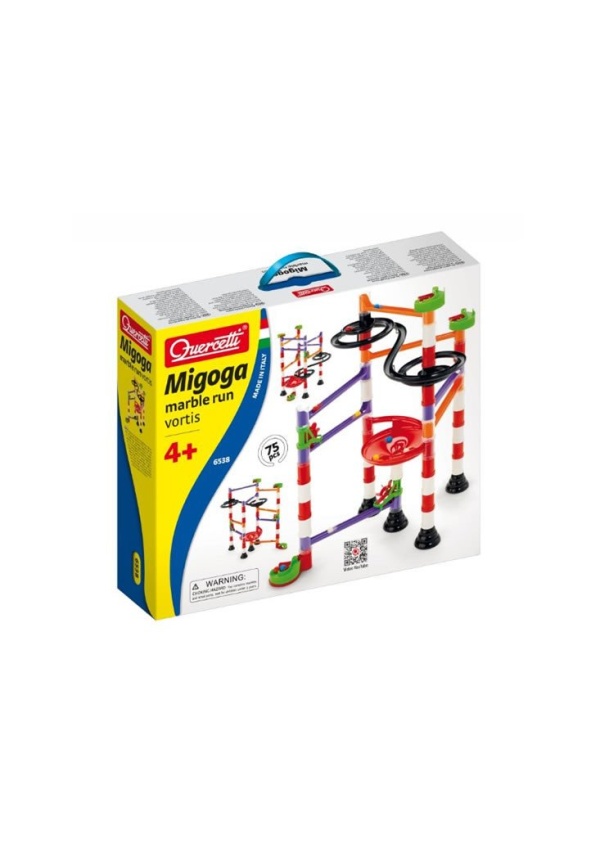 Levně Migoga Marble Run Vortis - Barevná kuličková dráha