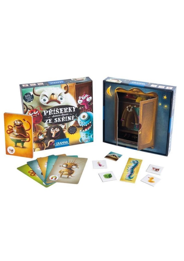 Příšerky ze skříně - Hra vhodná před spaním