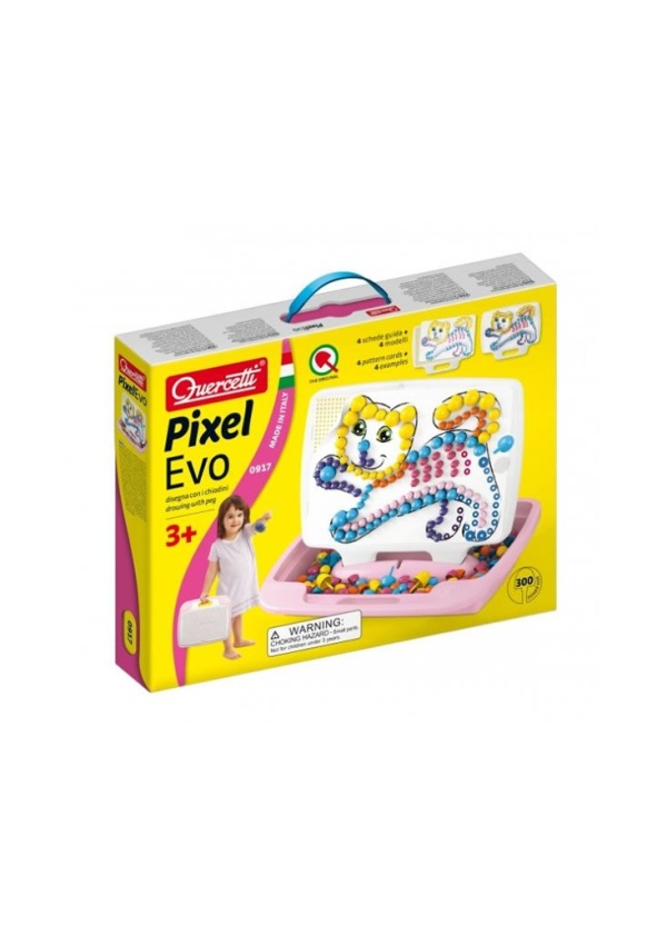 Pixel Evo Girl - Vytvořte si obraz pomocí kolíčků