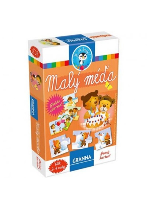 Malý méďa Já už hraji - desková hra