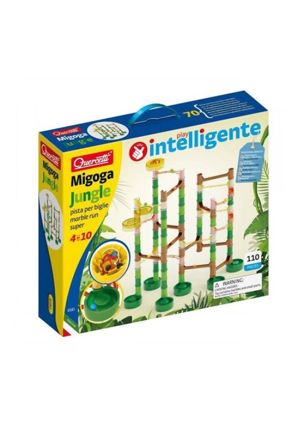 Levně Migoga Jungle marble run - kuličková dráha