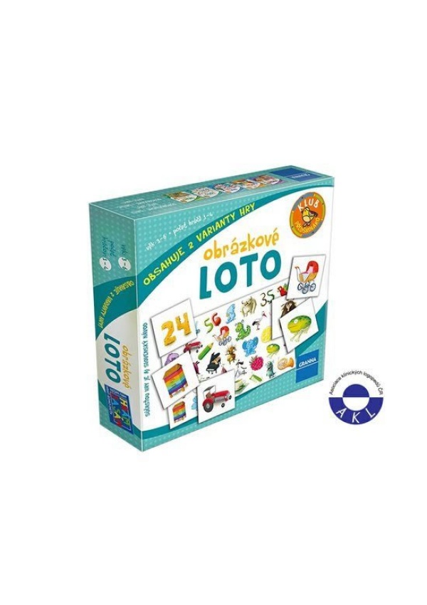 Obrázkové LOTO - Klub předškoláků - hra