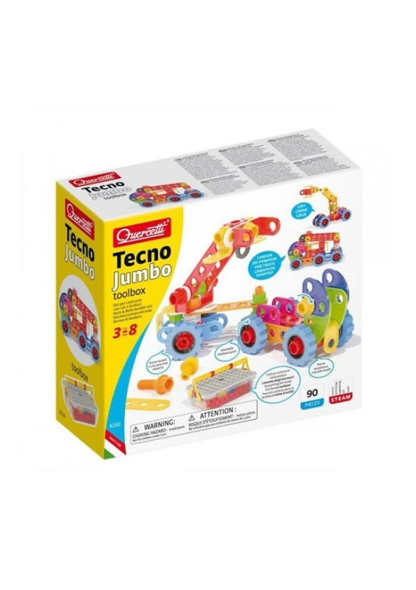 Levně Tecno Jumbo toolbox - stavebnice se šroubky a matičkami