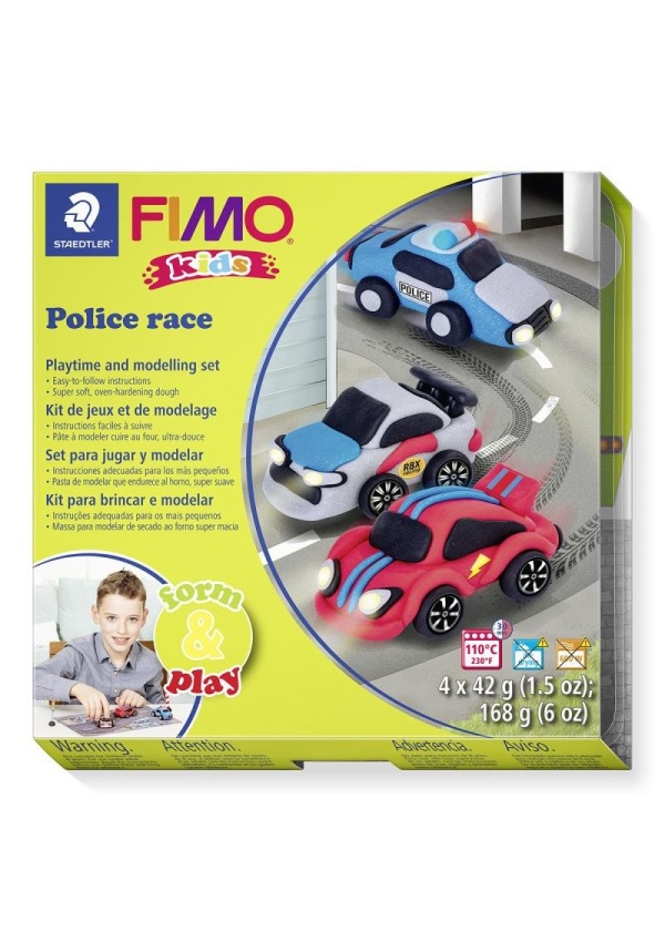 FIMO sada kids Form & Play - Policejní auto