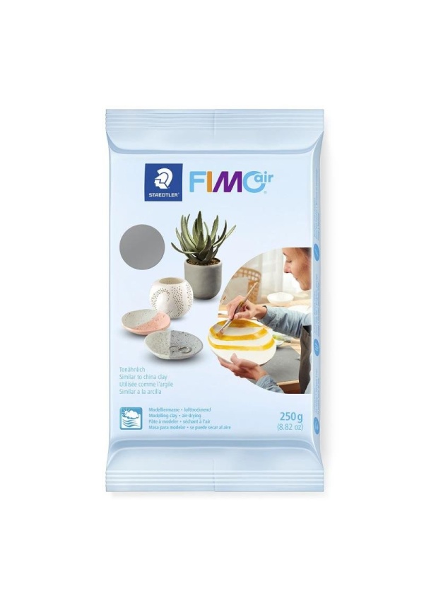 FIMO Air Modelovací hmota 250 g - šedá