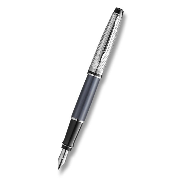 Levně Waterman Expert Deluxe Metalic Stone CT plnicí pero hrot M