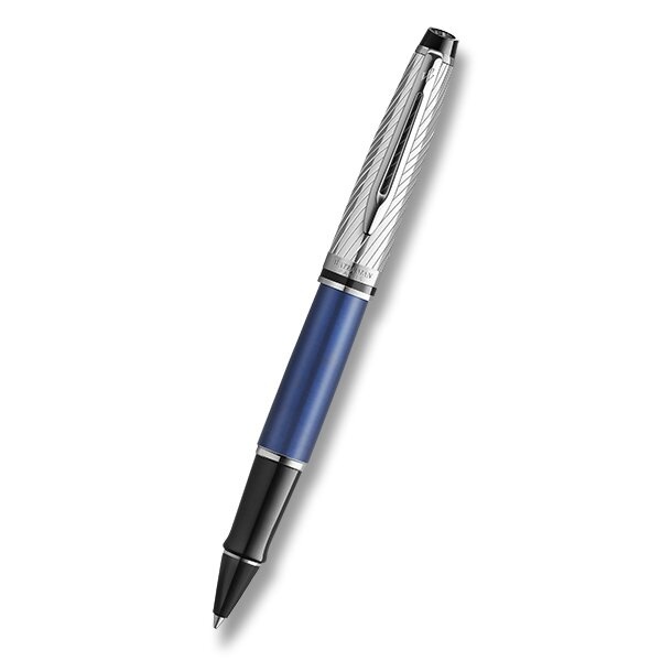 Levně Waterman Expert Deluxe Metalic Blue CT roller