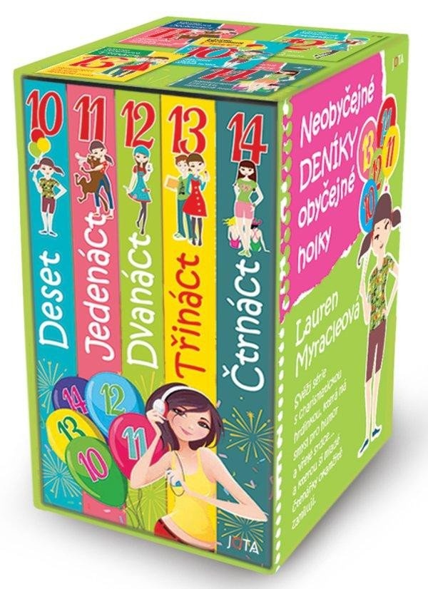 Levně Neobyčejné deníky obyčejné holky BOX 1-5