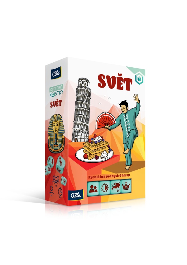 Levně Chytré kostky - Svět