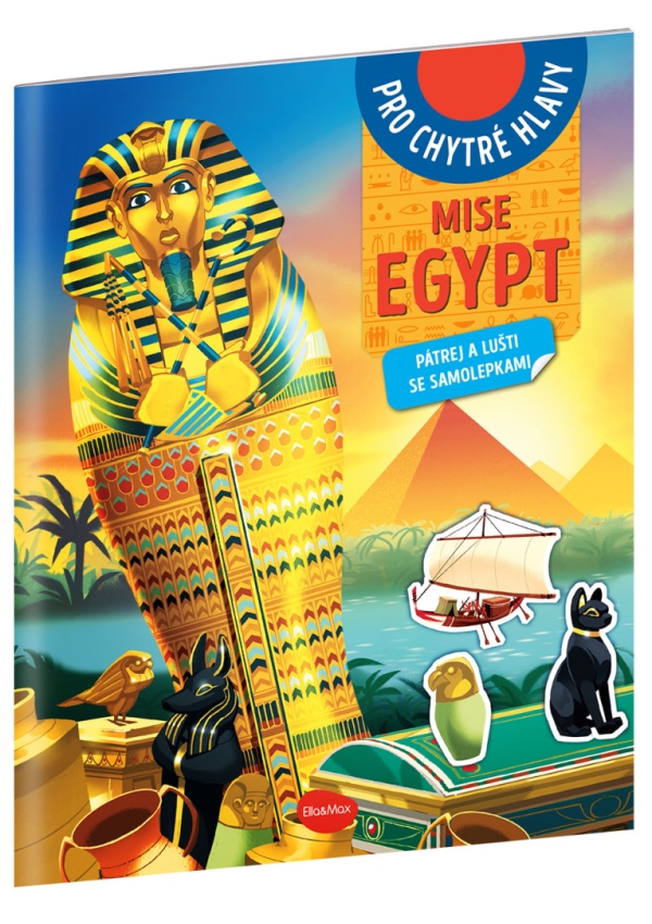 MISE EGYPT – Pátrej a lušti se samolepkami