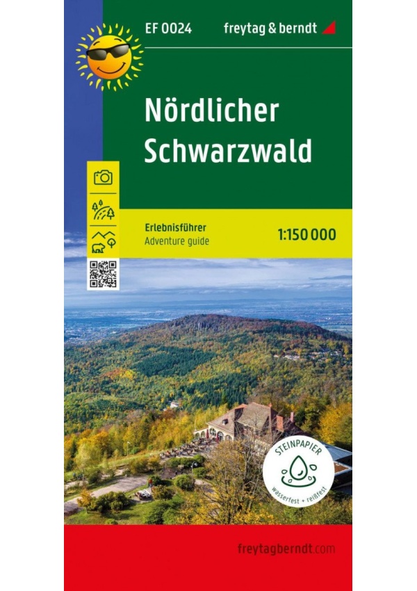 Severní Černý les 1:150 000 / mapa s průvodcem