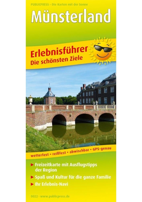 Münsterland 1:150 000 / mapa s průvodcem