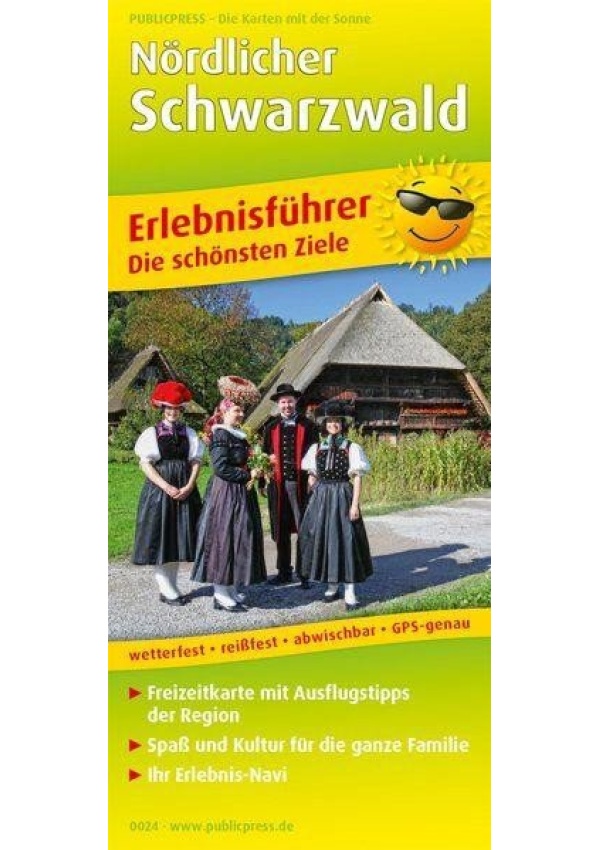 Severní Černý les 1:150 000 / mapa s průvodcem