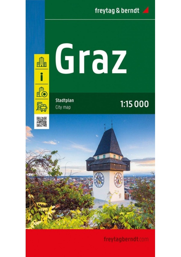 Levně Graz 1:15 000 / plán města